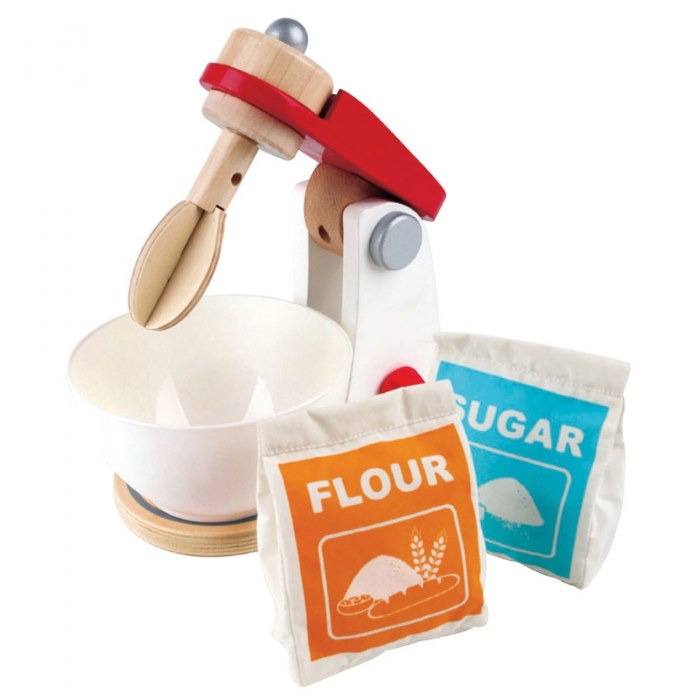 Alternate Image #1 of Mix & Bake Blender Wooden Play Set
