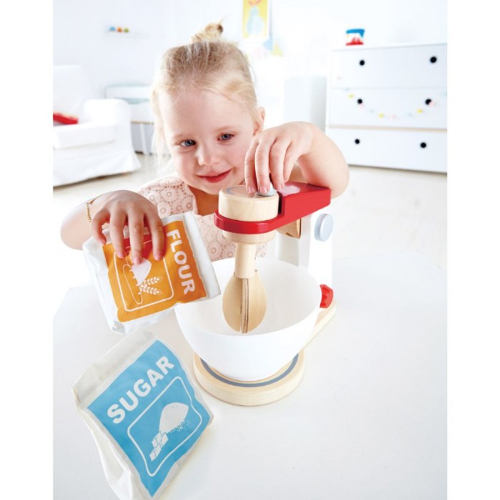 Alternate Image #1 of Mix & Bake Blender Wooden Play Set