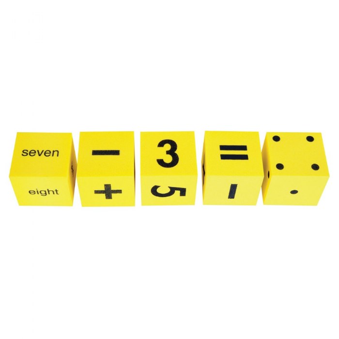 Alternate Image #1 of Math Foam Dice Assortment - 36 Pieces