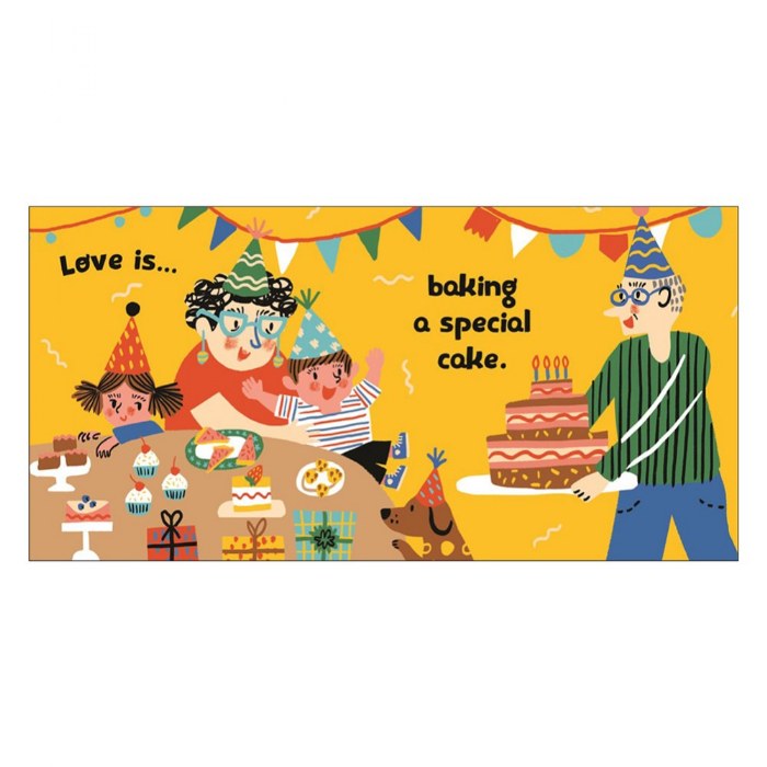 Alternate Image #1 of Love Makes a Family - Board Book