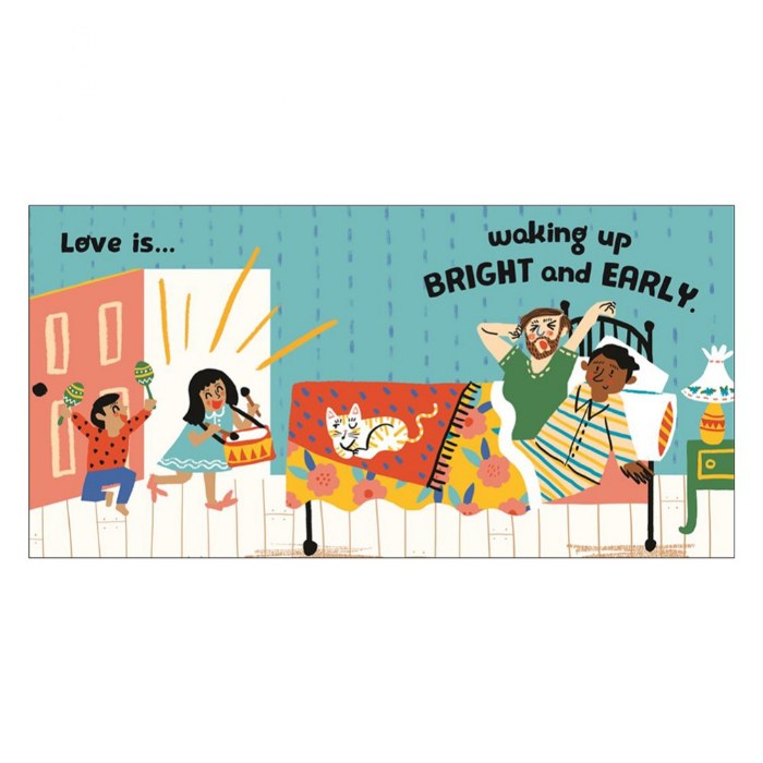 Alternate Image #1 of Love Makes a Family - Board Book