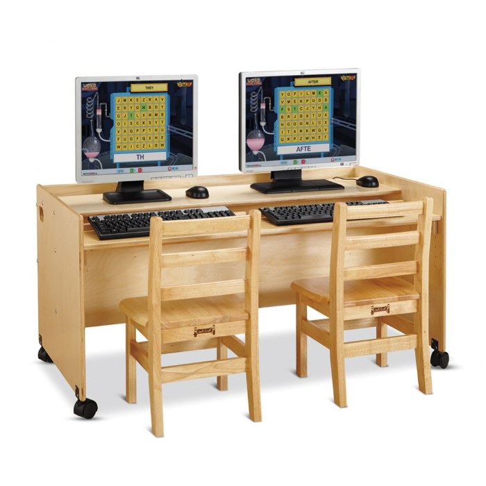Primary Image of Double Computer Desk