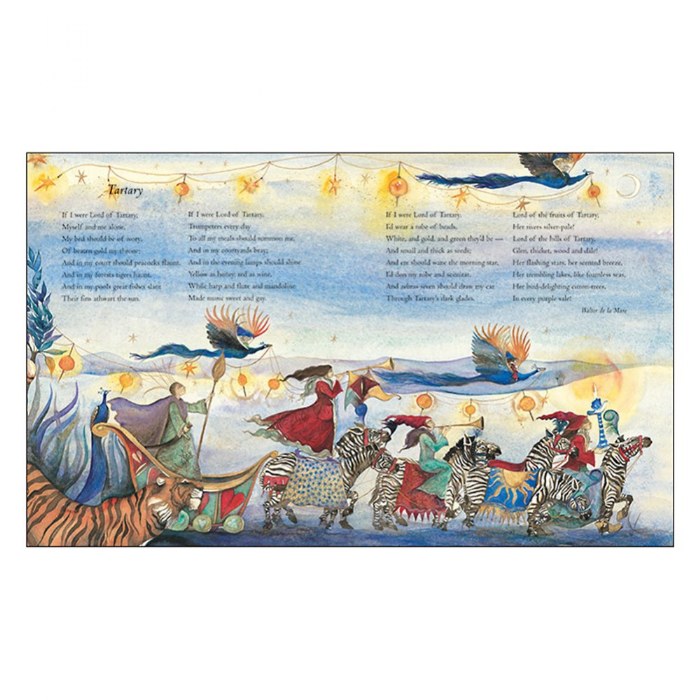 Alternate Image #1 of the Barefoot Book of Classic Poems - Hardcover