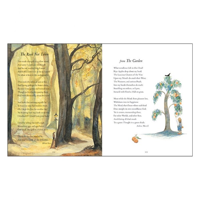 Alternate Image #1 of the Barefoot Book of Classic Poems - Hardcover