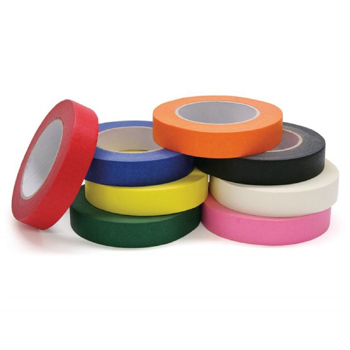 Alternate Image #1 of Colored Masking Tape - Set of 8