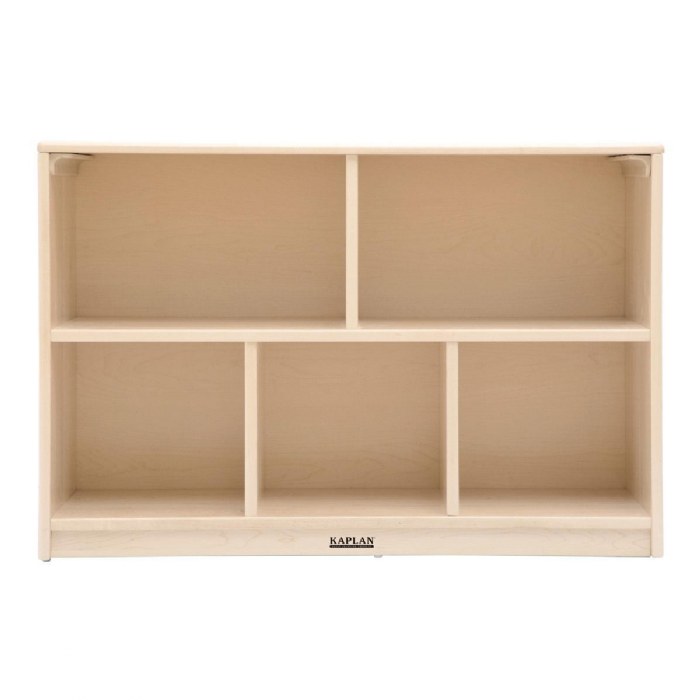 Alternate Image #1 of Factory Second Premium Solid Maple Toddler Storage Island