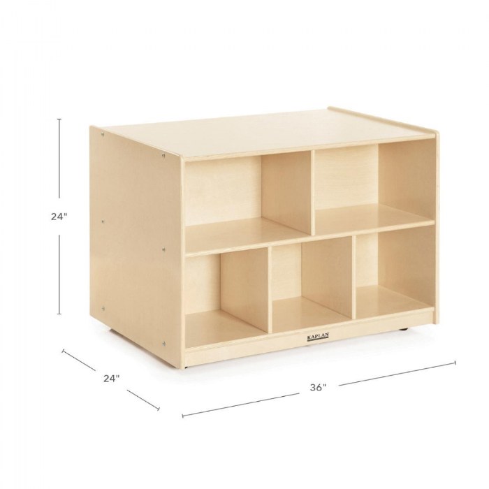 Alternate Image #1 of Carolina Double-Sided Toddler Storage