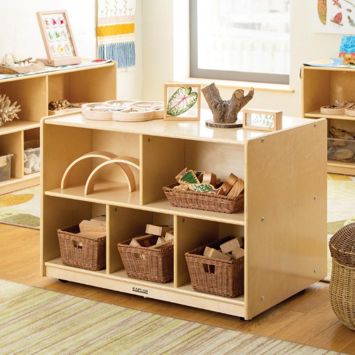 Alternate Image #1 of Carolina Double-Sided Toddler Storage