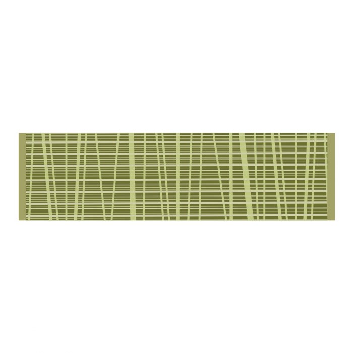 Primary Image of Sense of Place Carpet Runner - Green - 8' x 2' Rectangle