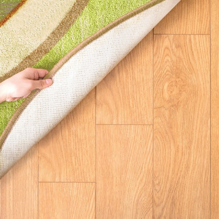 Alternate Image #1 of Sense of Place Lowland Stripe Carpet - Green - Oval