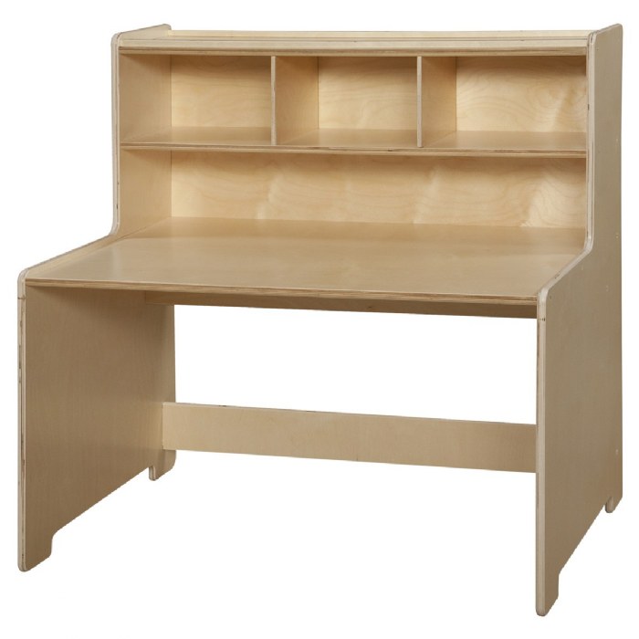 Primary Image of Writing Desk with Hutch