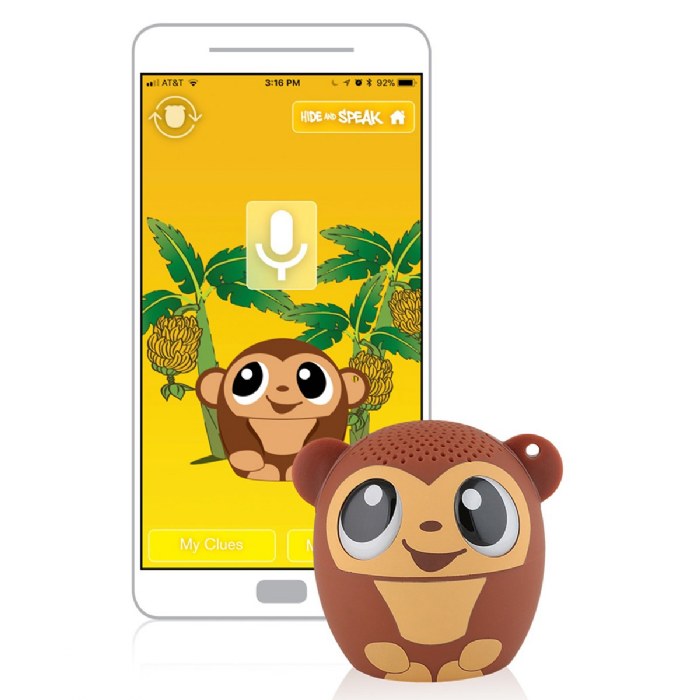 Alternate Image #1 of My Audio Pet Bluetooth&reg; Speaker 5.0 - Monkey