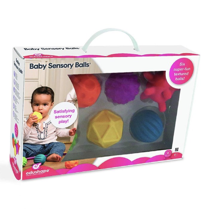 Alternate Image #1 of Baby Sensory Ball Set - 6 pieces