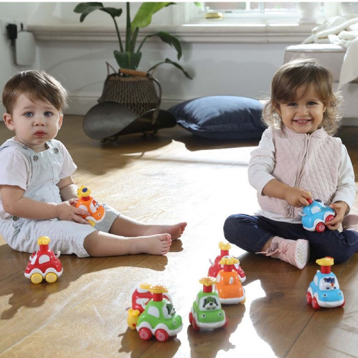 Alternate Image #1 of Mighty Racers - Set of 4