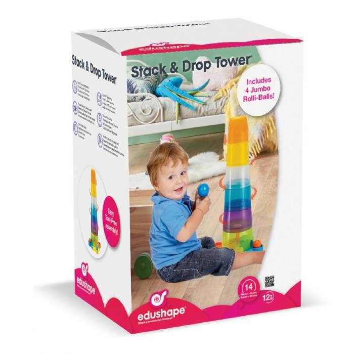 Alternate Image #1 of Stack and Drop Transparent Tower