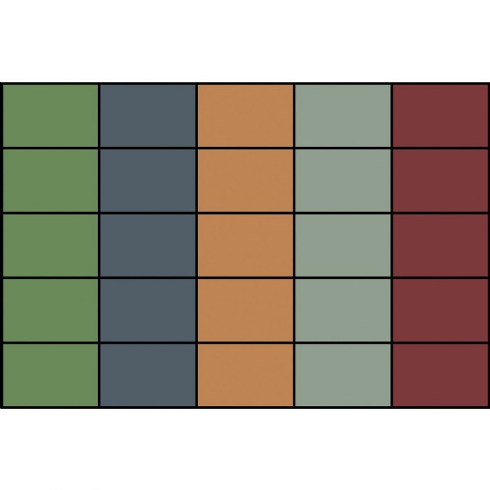 Primary Image of Natural Colors Seating Blocks Carpet - 8' x 12' Rectangle