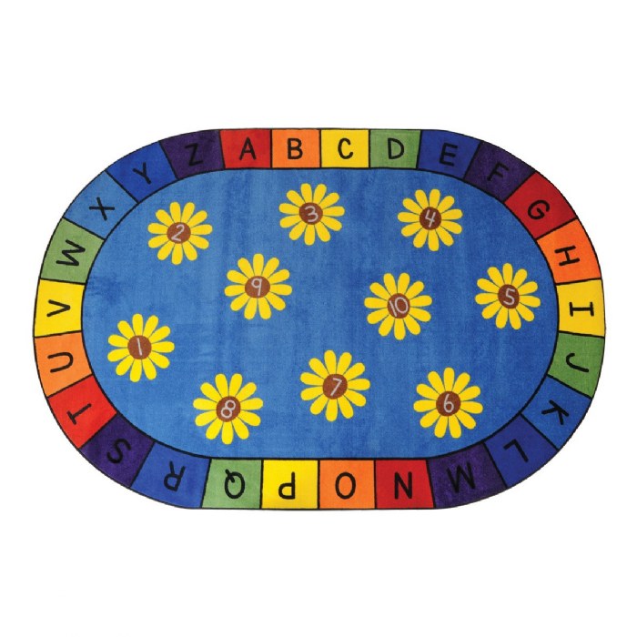 Primary Image of Daisy Alphabet and Numbers Carpets