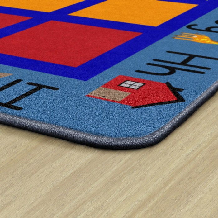 Alternate Image #1 of ABC Primary Phonics Seating Carpet - 8'4" x 12' Rectangle