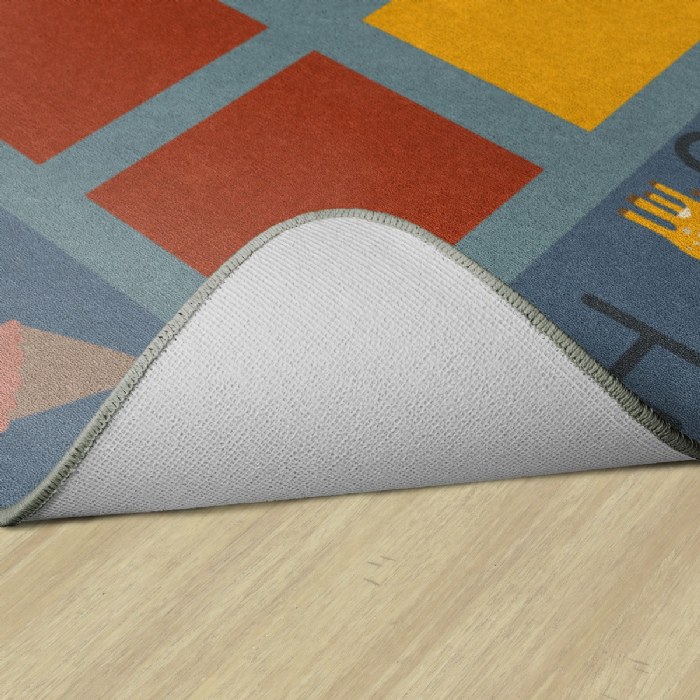 Alternate Image #1 of ABC Natural Phonics Seating Carpet - 8'4" x 12' Rectangle