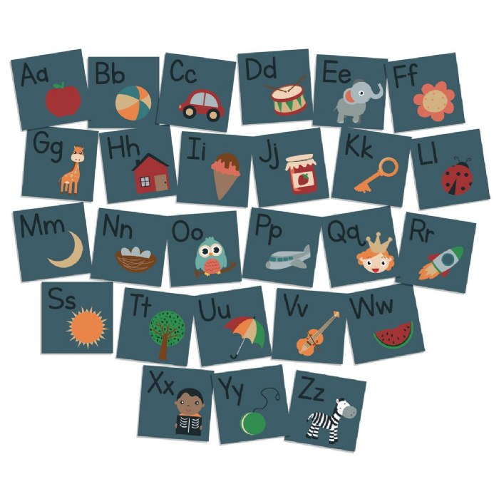 Primary Image of Natural Phonics Seating Squares - 12" x 12" - Set of 26