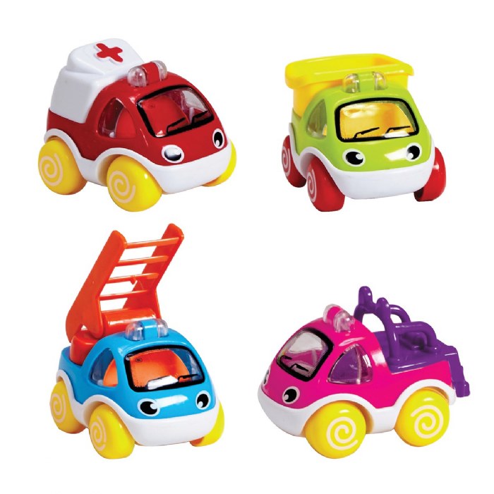 Alternate Image #1 of Mighty Mini Vehicles - Set of 8