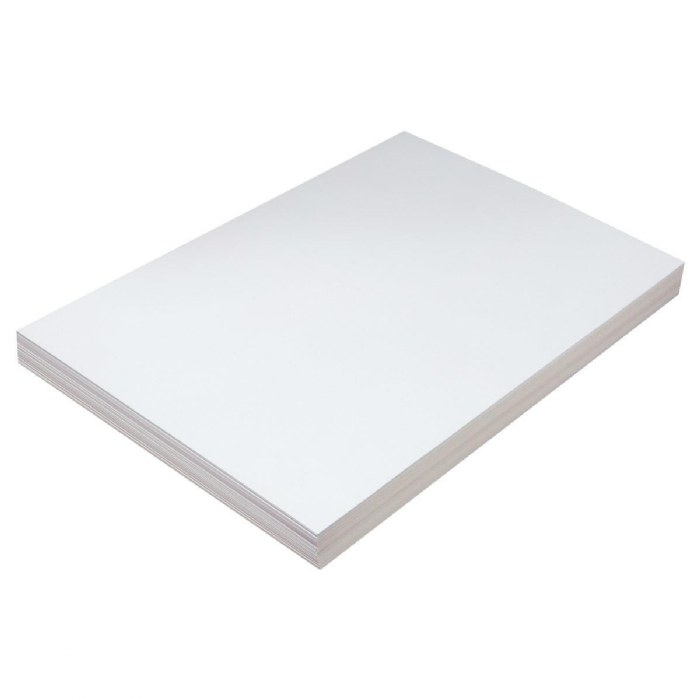 Primary Image of White Tagboard - 12" x 18" - 100 Sheets