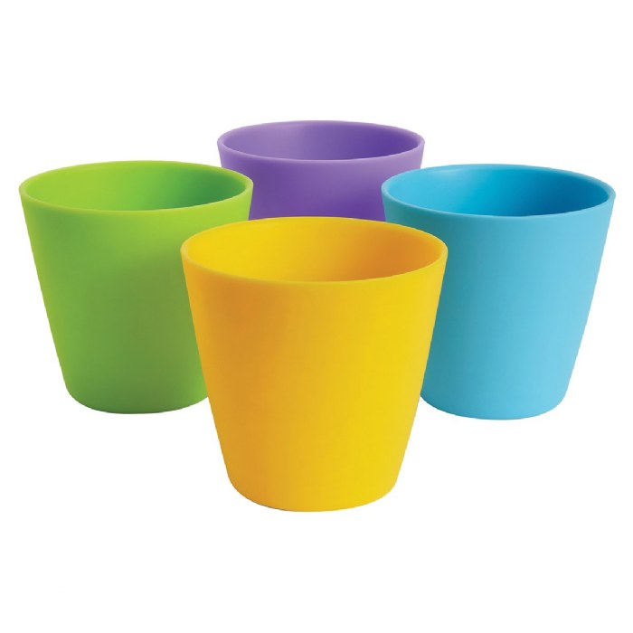 Alternate Image #1 of Multicolor Drinking Cups - Set of 8