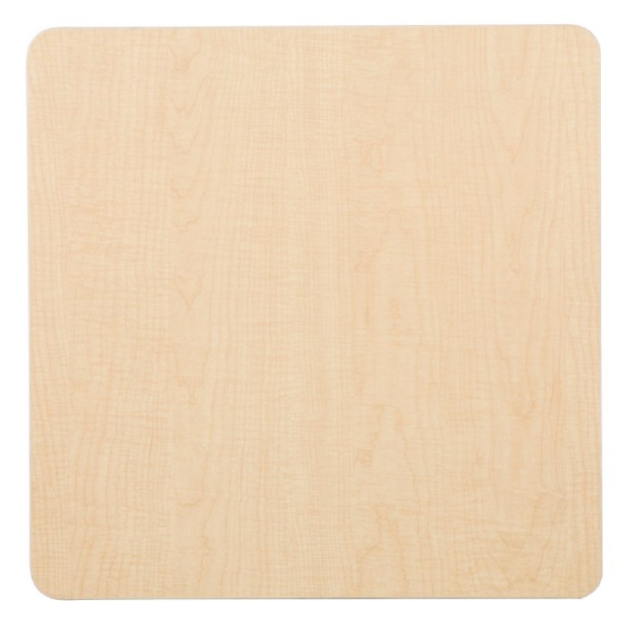 Alternate Image #1 of Laminate 24" x 24" Square Table With 21" - 30" Adjustable Legs