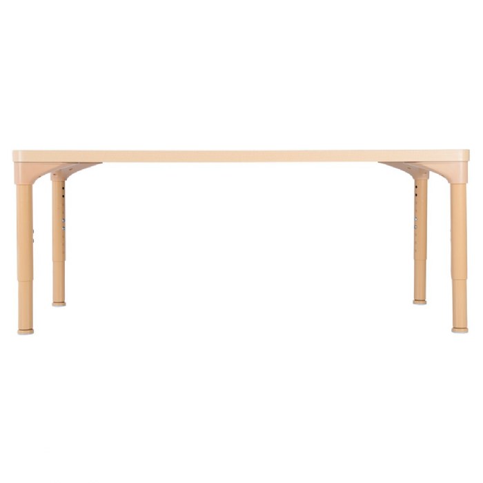 Alternate Image #1 of Laminate 24" x 48"  Rectangle Table With 15" - 24" Adjustable Legs