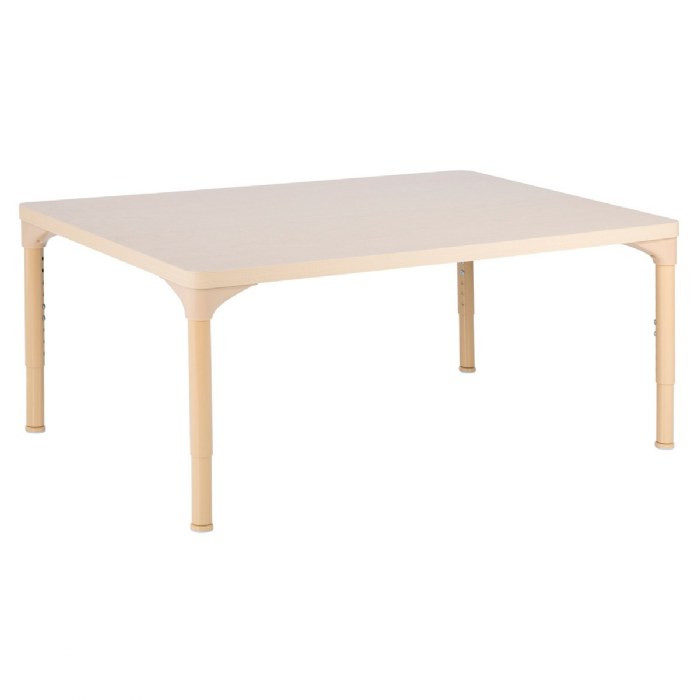 Primary Image of Carolina Laminate 30" x 48"  Rectangle Table with Adjustable Legs