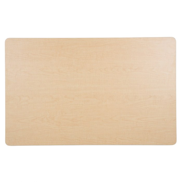 Alternate Image #1 of Laminate 30" x 48"  Rectangle Table with 12" - 16" Adjustable Legs