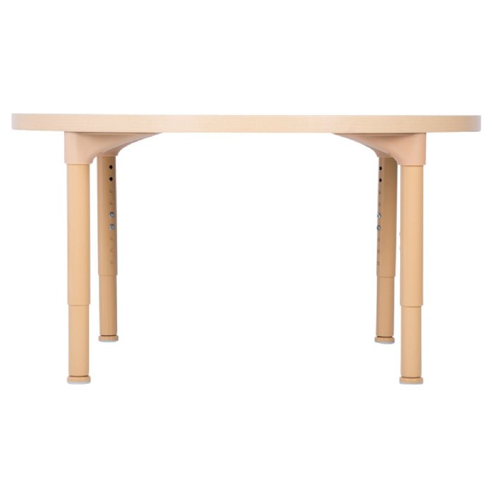 Alternate Image #1 of Laminate 36" Round Table with 15" - 24" Adjustable Legs