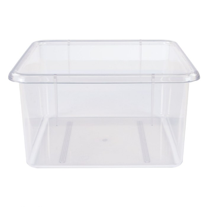 Alternate Image #1 of 5 Clear Bins for 10-Cubby Wall Locker