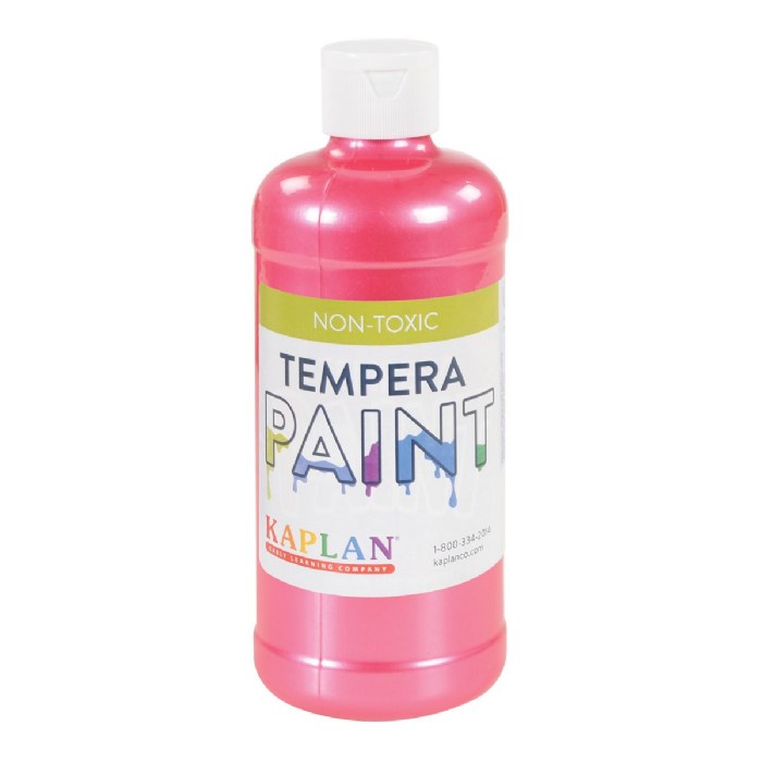 Primary Image of Sparkle Tempera 16 oz. Paint - Red