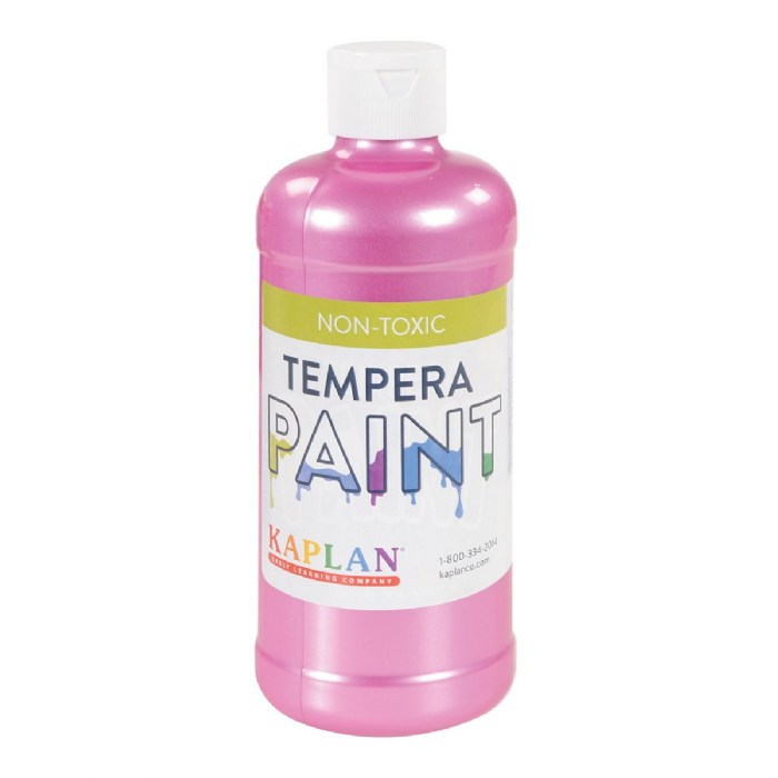 Primary Image of Sparkle Tempera 16 oz. Paint - Magenta