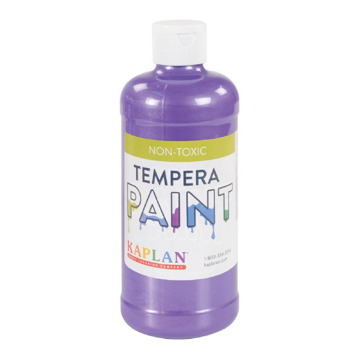 Primary Image of Sparkle Tempera 16 oz. Paint - Violet