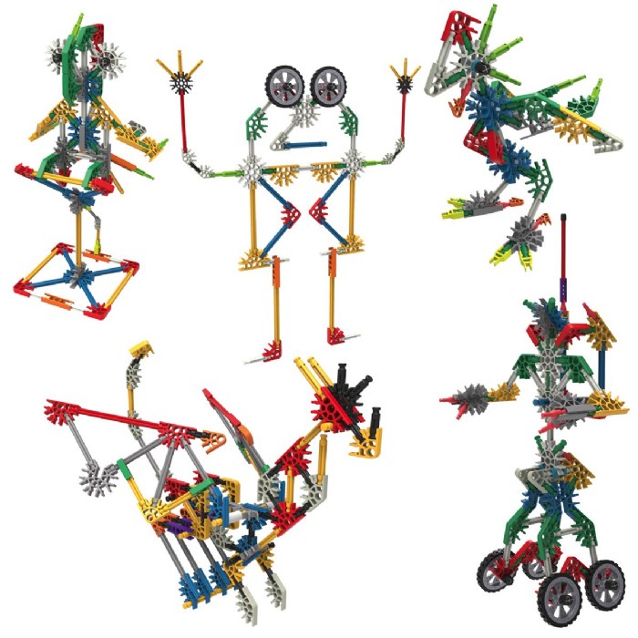 Alternate Image #1 of K'NEX&reg; Imagine Creation Zone Building Set - 417 Pieces