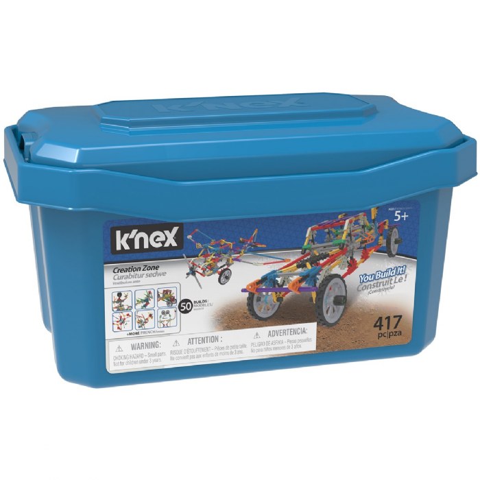 Alternate Image #1 of K'NEX&reg; Imagine Creation Zone Building Set - 417 Pieces