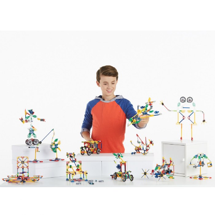 Alternate Image #1 of K'NEX&reg; Imagine Creation Zone Building Set - 417 Pieces