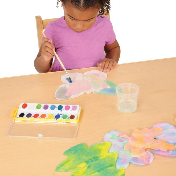 Alternate Image #1 of Watercolor Brush Set - Set of 18