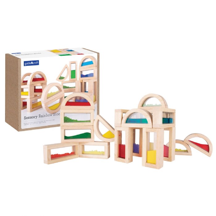 Primary Image of Sensory Rainbow Blocks&reg; - 18 Pieces