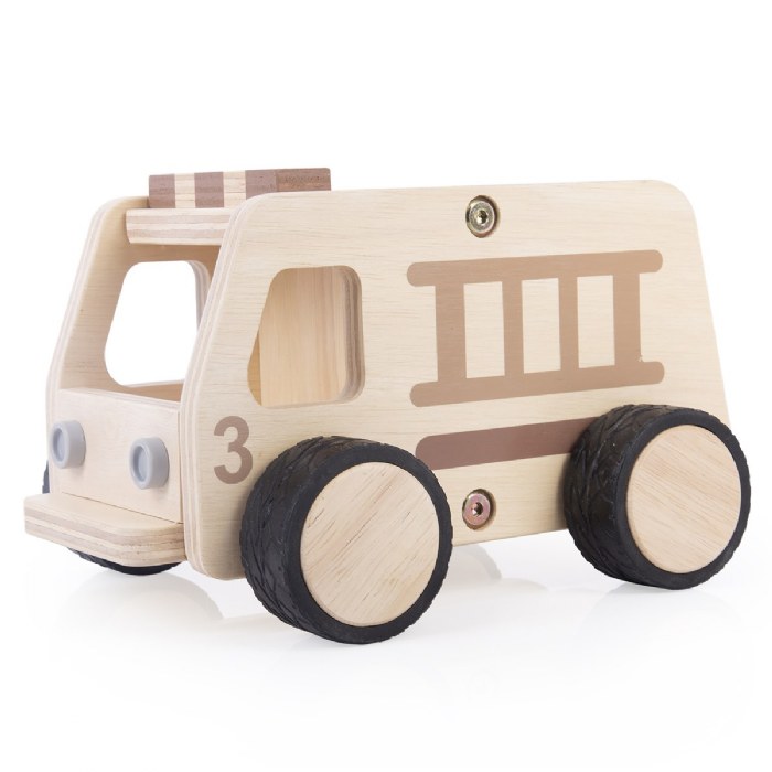 Primary Image of Wooden Fire Truck