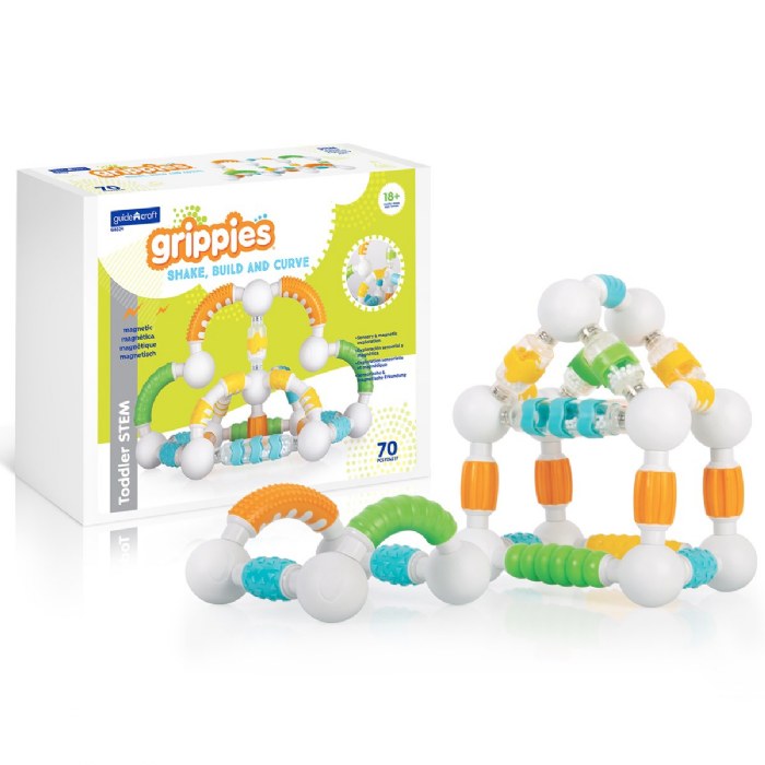 Primary Image of Grippies&reg; Shake, Build and Curve - 70 Piece Set