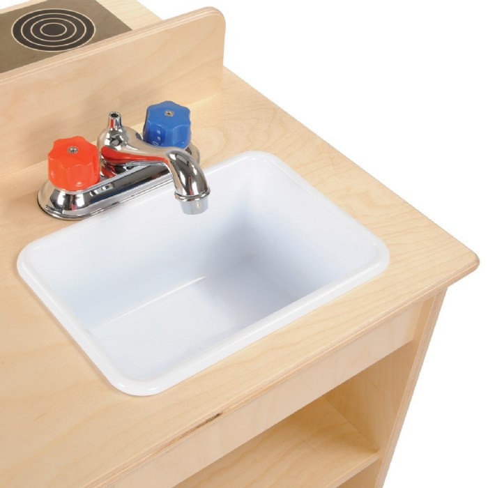 Alternate Image #1 of 4-Sided Toddler Kitchen