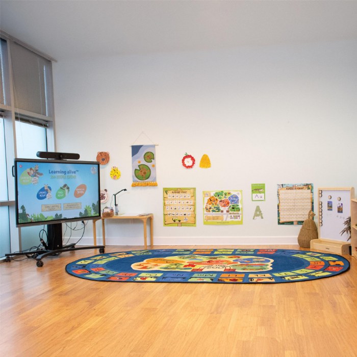 Alternate Image #1 of Rugs Alive&trade; Alphabet/Habitat Rug - 12' x 7'6" Oval