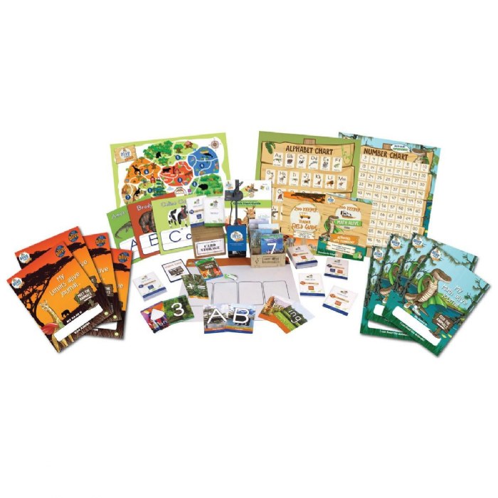 Alternate Image #1 of Classrooms alive&trade; - Kindergarten with Large Rectangle Rug - 12' x 7'6"