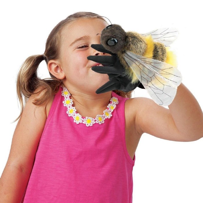 Alternate Image #1 of Honey Bee Hand Puppet