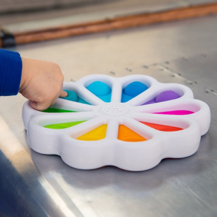 Alternate Image #1 of Dimpl Digits - Colorful Tactile Toddler Disc