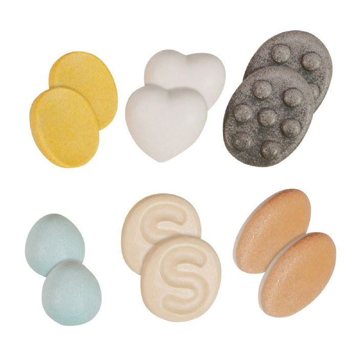 Primary Image of Sensory Worry Stones - 12 Pieces