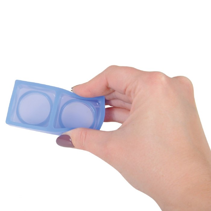 Alternate Image #1 of Soft Transparent Bendable Bricks - 24 Pieces